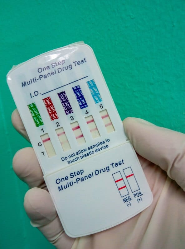 dr. drug testing and other patients in vicinity